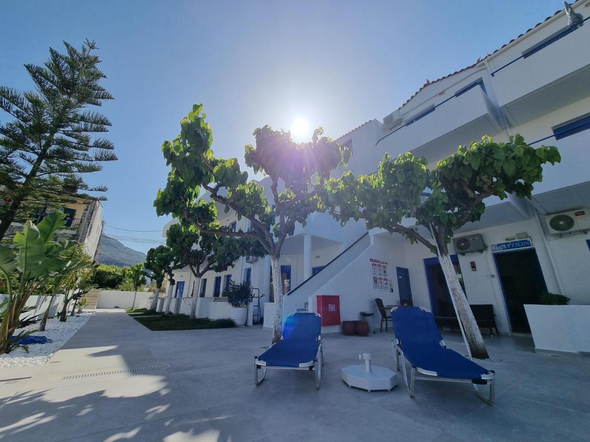 Leonidas Studios & Apartments Georgioupoli Bagian luar foto